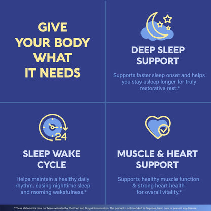 Magnesium Glycinate - Sleep & Relaxation Support - Extra Strength Glycinate, Glycine & Taurine 1500 mg - Magnesium Supplement for Women & Men - Chelated & High Absorption - Made in USA - 120 Capsules NUTRAHARMONYBuy Supplements Australia