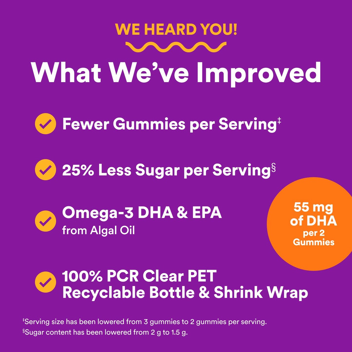 SmartyPants Toddler Multivitamin Gummies - Improved Formula: Omega 3 (DHA/EPA), Vitamins D3, C, Vitamin B12, B6, A, K & Zinc SmartyPantsBuy Supplements Australia