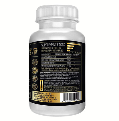 Actif Joint 4-in-1 Fast Relief Maximum Strength, Clinical Formula, 120ct, Made in USA ACTIFBuy Supplements Australia