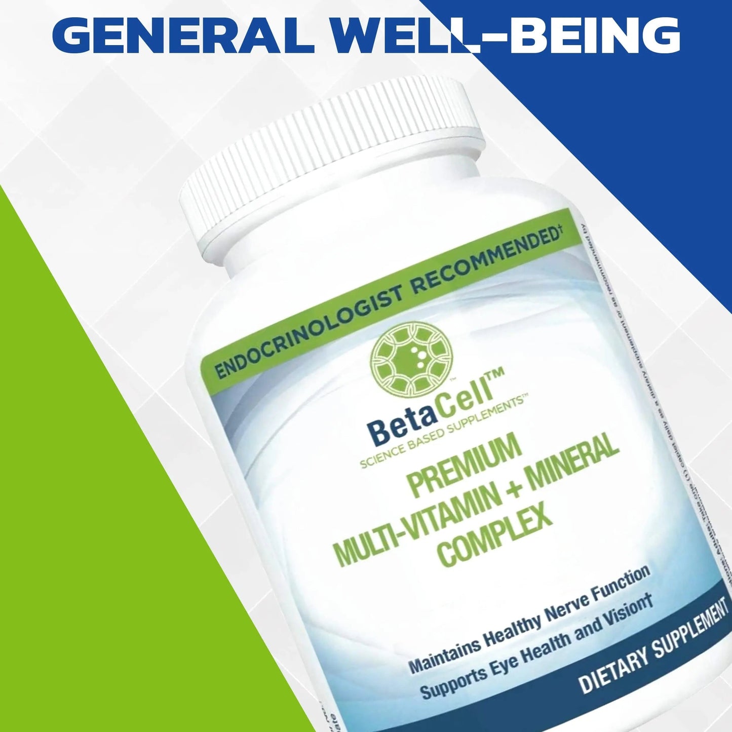 BETACELL Multivitamin Mineral Complex - Multivitamin for Men and Women - Vitamin Supplements - Pure Encapsulations Multivitamin BETACELL