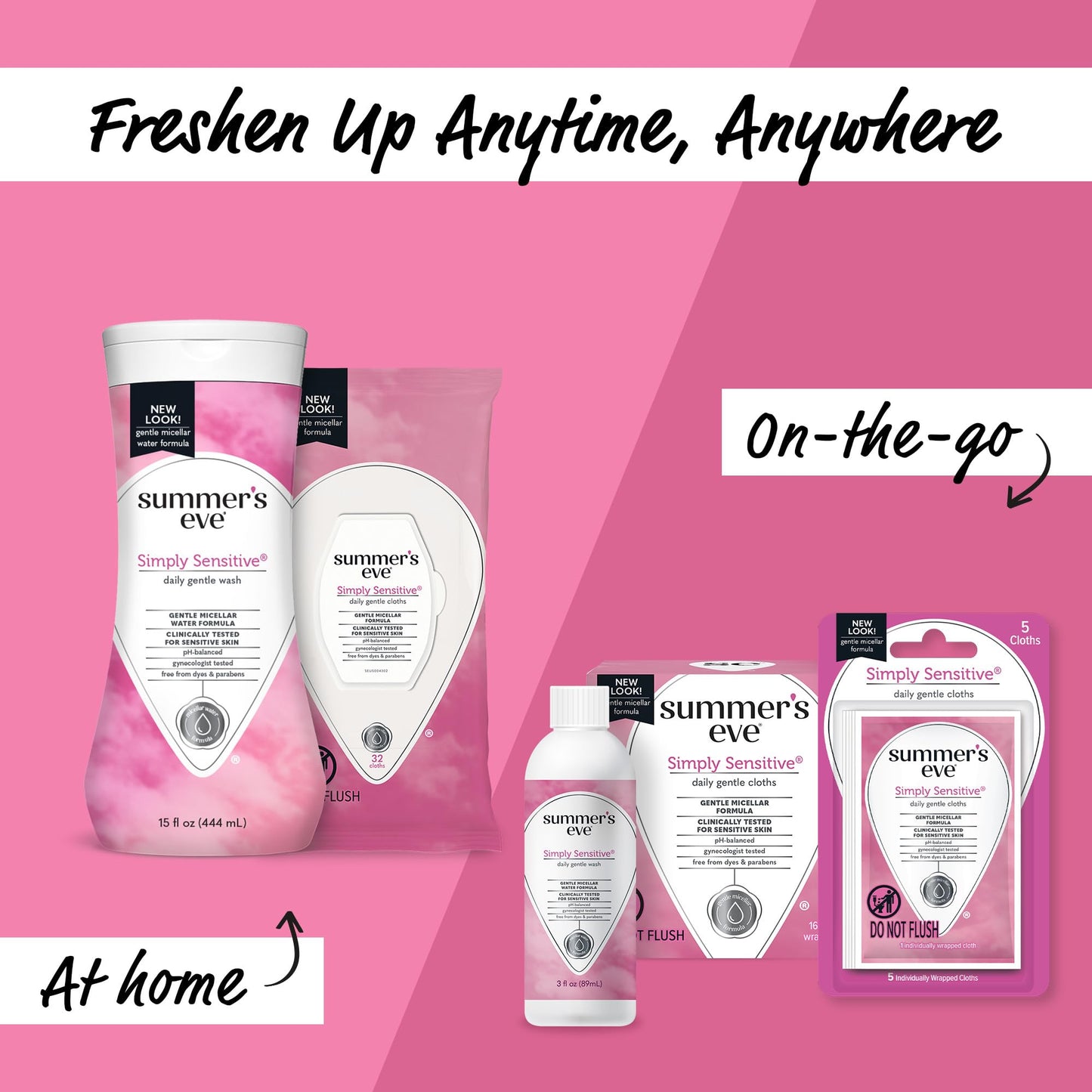 Summer's Eve Feminine Cleansing Wipes, Simply Sensitive, 16 Count, 3 Pack Summer's EveBuy Supplements Australia