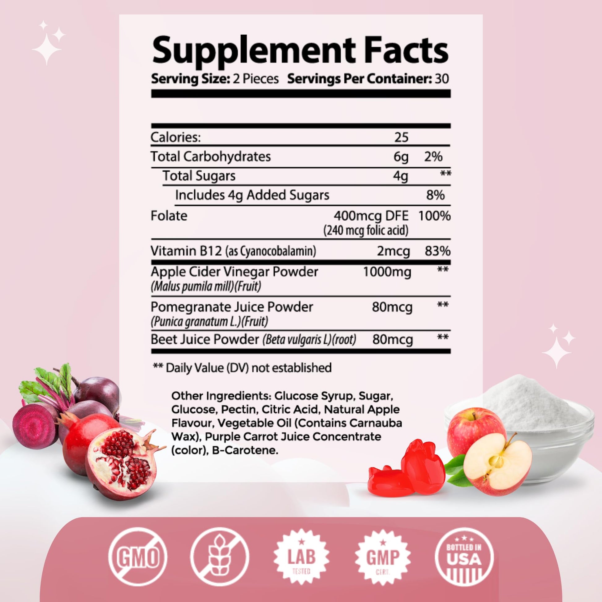 Probiotics for Vaginal Probiotics for Vaginal Odor Control, Balanced PH Levels Plus Apple Cider Vinegar Gummies Mommyz LoveBuy Supplements Australia