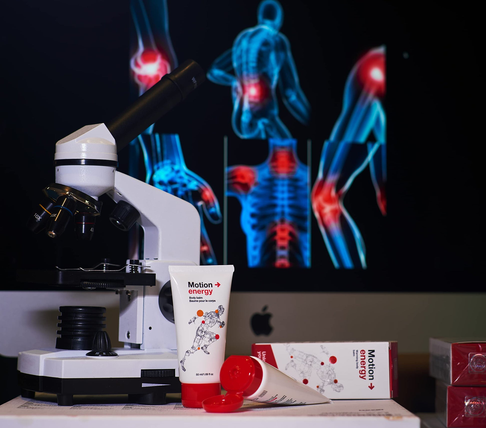 Motion Energy - Body Balm | Eucalyptus, Rosemary, Cinnamon Essential Oils & Ginger | 50 ml | 1 Pack Motion EnergyBuy Supplements Australia