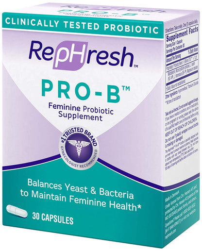 RepHresh Pro-B Probiotic Feminine Supplement - 5 Pack My StoreBuy Supplements Australia