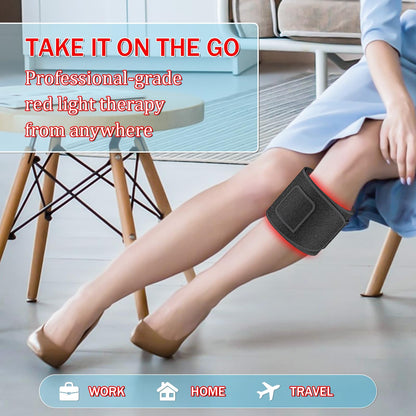 Red Light Therapy Belt Near-Infrared-Light Therapy Wrap for Body Wearable Large Pad for Waist Back Shoulder with Timer Controller AptoyuBuy Supplements Australia