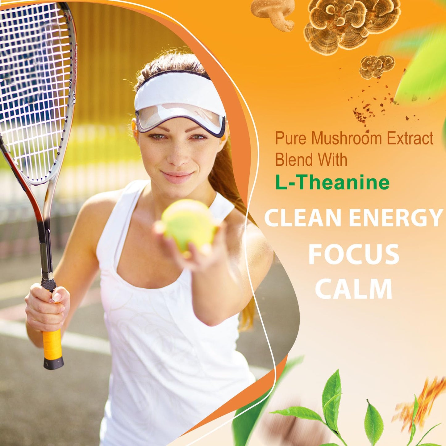 Mushroom Powder Blend (75 Servings), Ten Mushroom Supplement with Lions Mane MutsweetBuy Supplements Australia