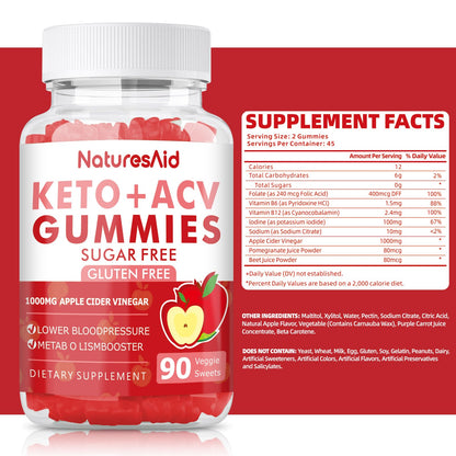 90 CT Keto Acv Gummies for Advanced Weight Loss & Belly Fat Burn - Pro Active Super Natures AidBuy Supplements Australia