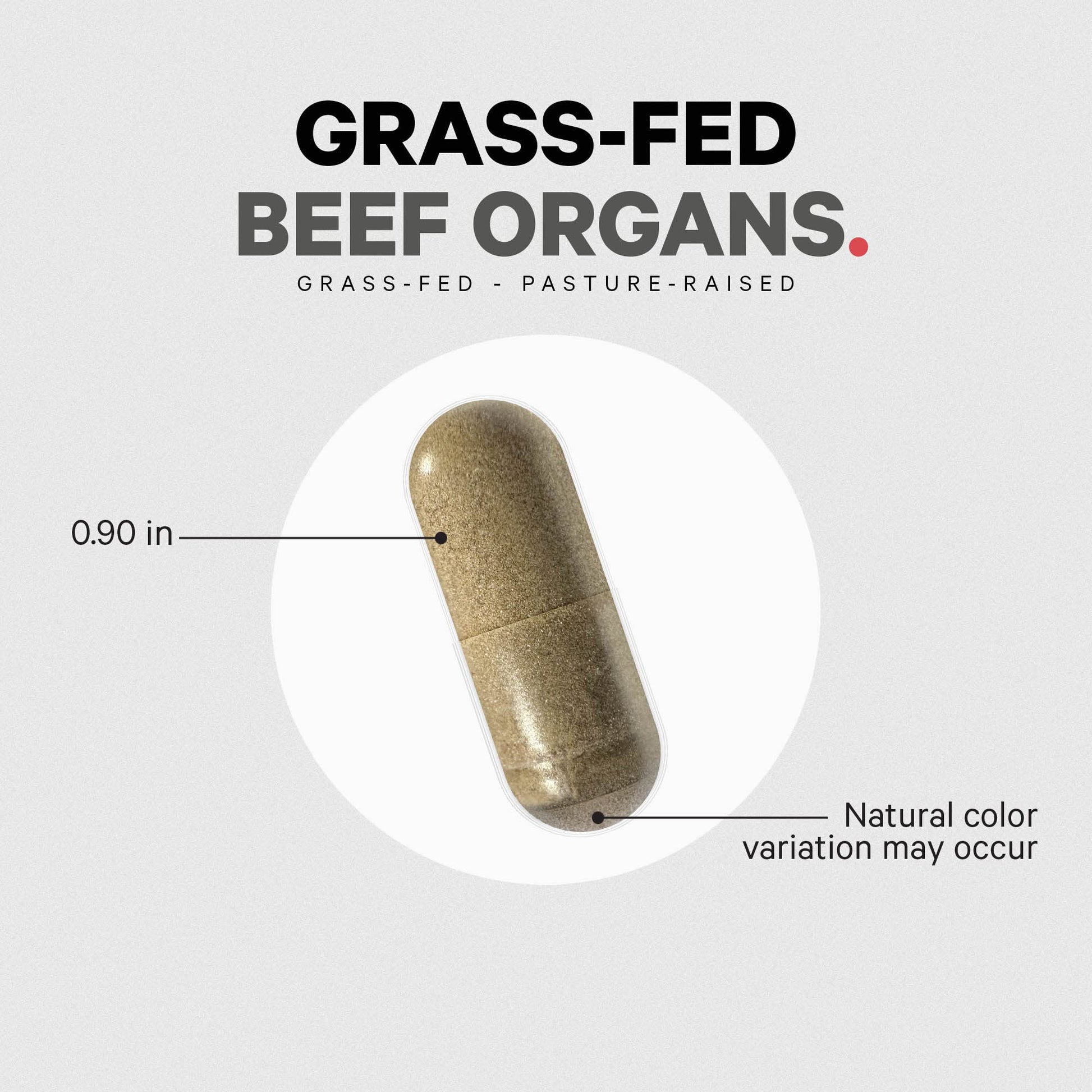 Codeage Grass Fed Beef Organs Supplement – Glandulars Supplements - Freeze Dried, Non-Defatted, Desiccated Liver, Heart, Kidney, Pancreas & Spleen Bovine Pills – Beef Vitamins - Non-GMO -180 Capsules CodeageBuy Supplements Australia