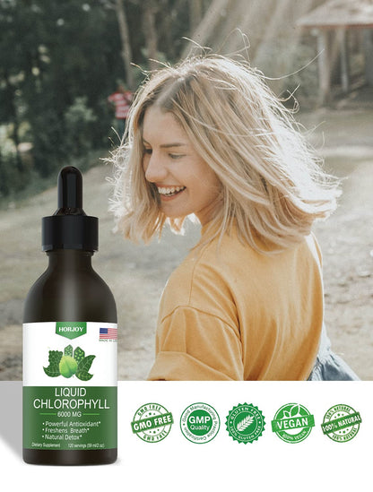 Chlorophyll Liquid Drops - 100% Natural Energy Booster and Immune Support - Internal HorjoyBuy Supplements Australia