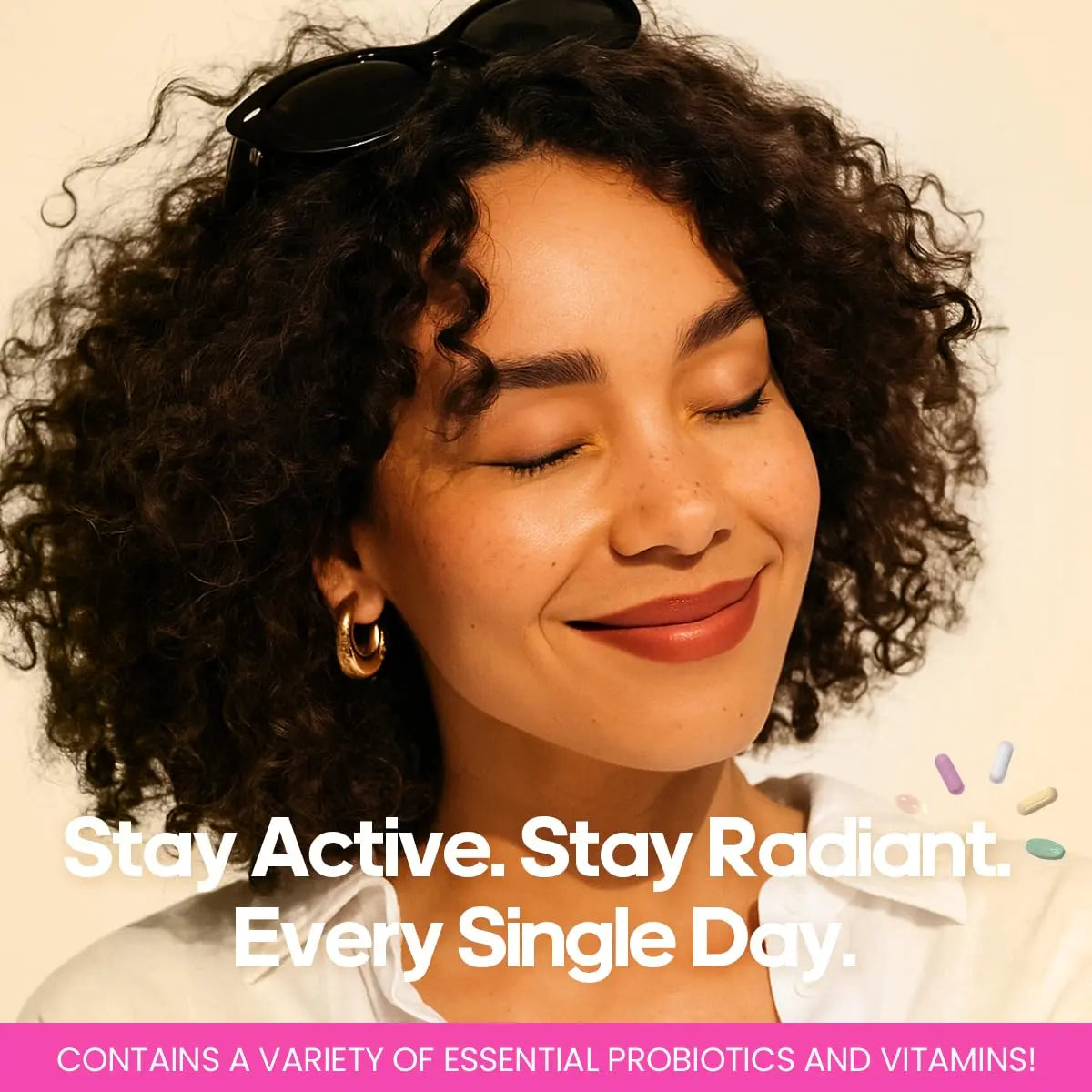 Multivitamin for Women Daily Vitamin Packs for 30 plus with Ashwagandha, D3 + K2, Probiotics&NR 1000 | Supplement for Beauty, Stress Relief Quit mood