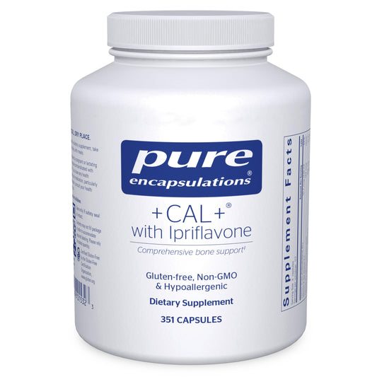 Pure Encapsulations +Cal+ with Ipriflavon | Mineral, Vitamin, and Herbal Supplement to Promote Skeletal Strength | 351 Capsules Pure EncapsulationsBuy Supplements Australia