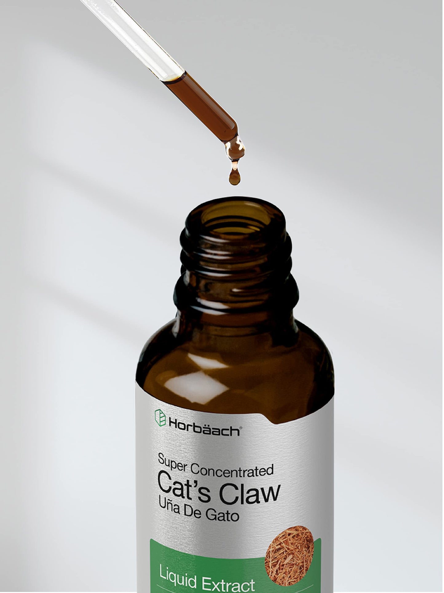 Cats Claw Herb Extract Tincture | 2 Fl Oz | Alcohol Free | Vegetarian, Non-GMO, Gluten HorbäachBuy Supplements Australia