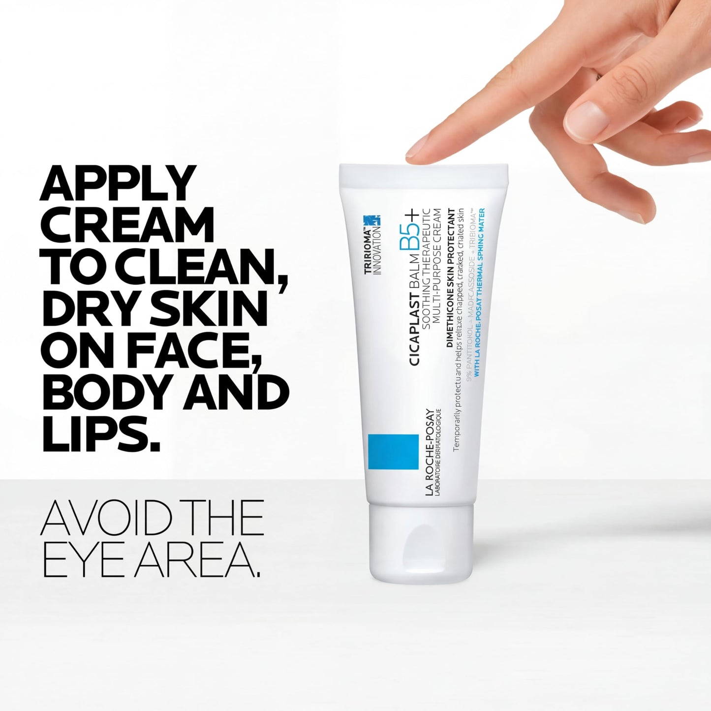 La Roche-Posay Cicaplast Balm B5, Healing Ointment and Soothing Therapeutic Multi Purpose Cream for Dry & Irritated Skin