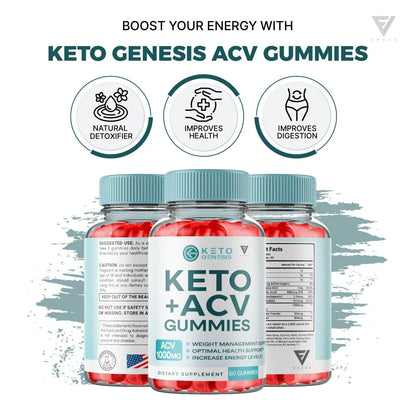 Keto Genesis Keto ACV Gummies Advanced Weight Loss, Ketogenesis Keto + ACV 1000MG FyvusBuy Supplements Australia