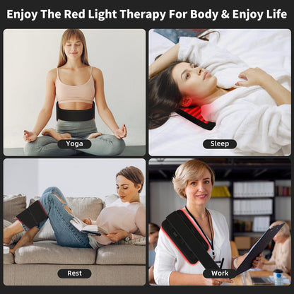 Red Light Therapy Belt, Infrared Light Therapy Wrap, 384PCS Red Light &Infrared Light HaSoCareBuy Supplements Australia