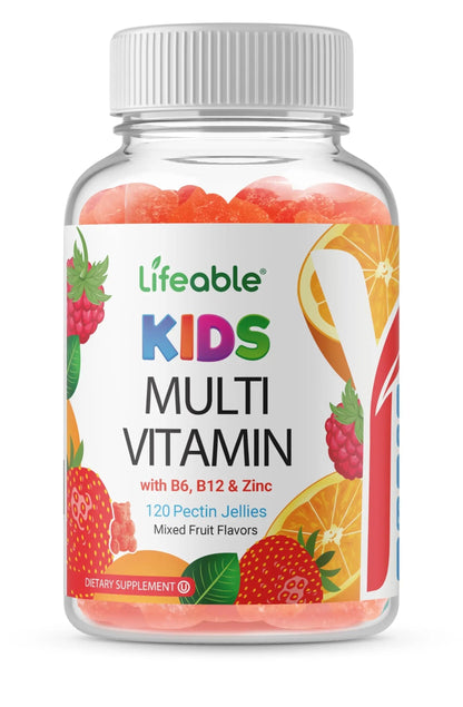 Doctors Finest Multivitamin Gummies for Kids - Vegetarian, GMO-Free & Gluten Free - Great Tasting Fruit Flavors Pectin Chews - 120 Jellies Doctors OrdersBuy Supplements Australia