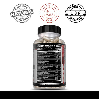 Kaya Naturals Healthy Gluco with Bittermelon Supplement | Support Healthy Levels and Function, 20 Herbs Vitamins and Minerals, Alpha Lipoic Acide, Cinnamon, Vitamin C & E, Non-GMO (120 Count) Kaya NaturalsBuy Supplements Australia