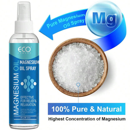 Magnesium Oil Spray For Muscle & Joint Relief – Natural Relaxation & Sleep Support, 4oz Fast-Absorbing Body Mist genericBuy Supplements Australia
