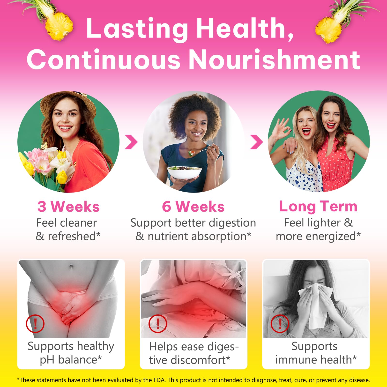 Beyxdu Probiotics for Women Gummies with Slippery Elm Feminine Balance Gummies for Women Vaginal Probiotics with Prebiotics & Lactobacillus Probiotic Blend Vaginal Odor & Vaginal Flora 60Gummy BeyxduBuy Supplements Australia