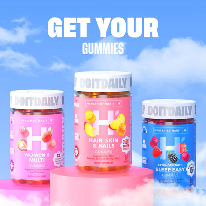 Health By Habit Womens Multivitamin Gummies (60 Gummies) - Non-GMO, Gluten Free Health By HabitBuy Supplements Australia