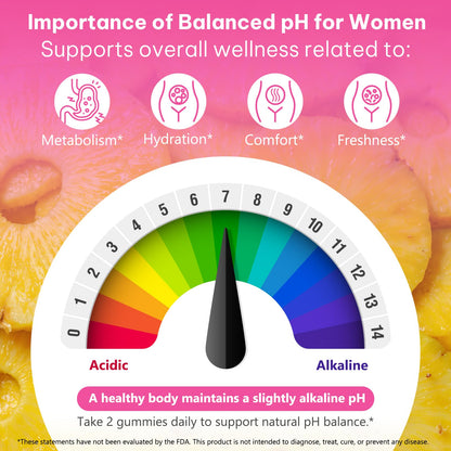KITNOBLIS Feminine Probiotic Gummies with Slippery Elm- Pineapple Gummies for Women pH Balance, Gut Health & Immune Supports | with Prebiotics & Lactobacillus Blend (60 Gummies) KITNOBLISBuy Supplements Australia