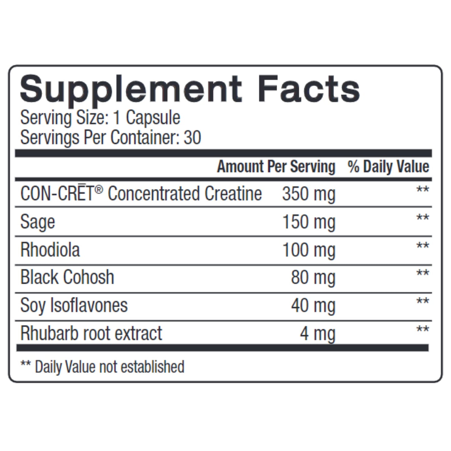 pH-D Feminine Health - Holistic Menopause Support - Oral Supplement with CON-CRET Concentrated Creatine pH-D Feminine Health SupportBuy Supplements Australia