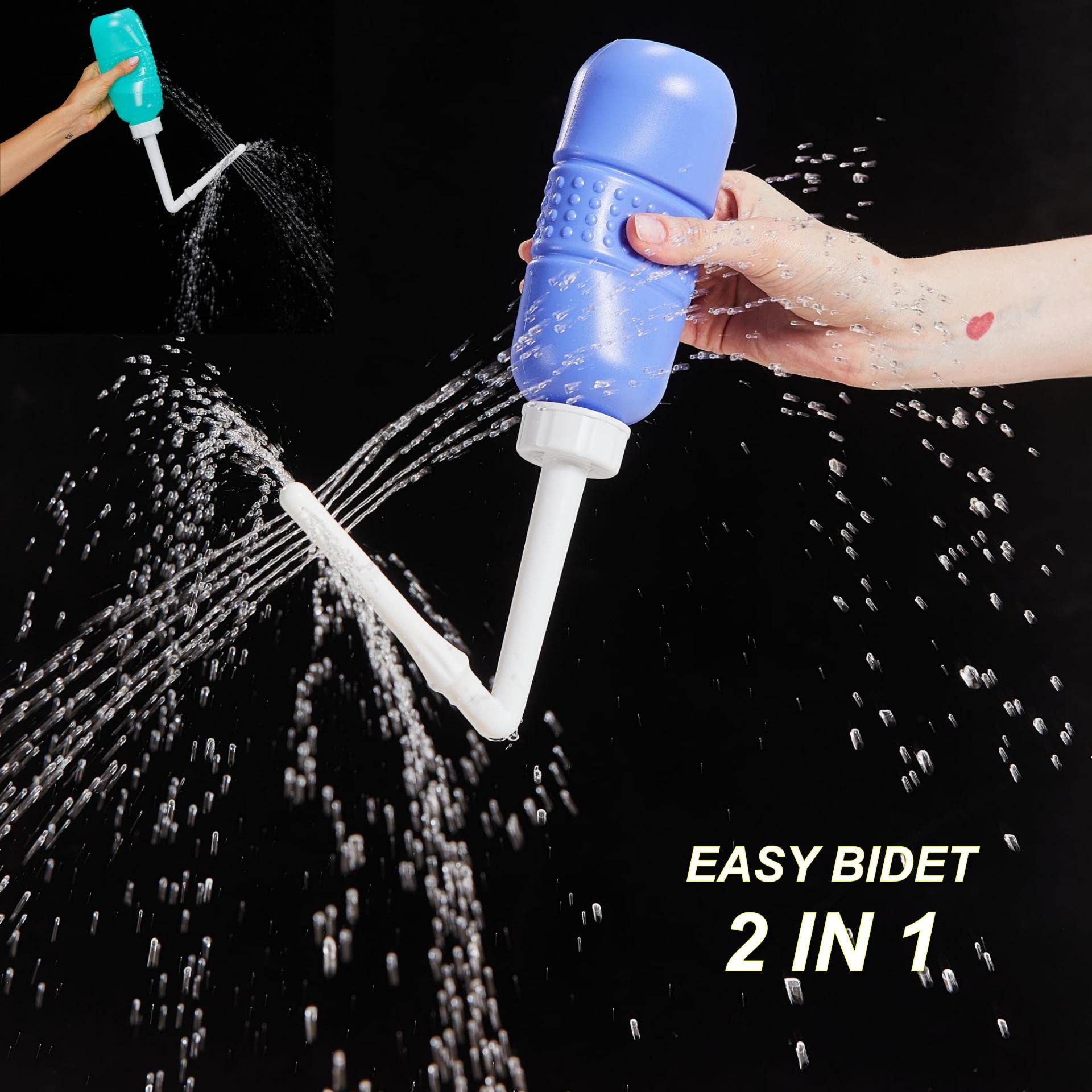 2PCS Vaginal irrigation Intimate Wash for Women,Portable Bidet Travel Bidets,Peri Bottle TONELIFEBuy Supplements Australia