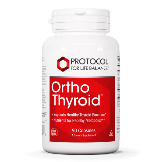 PROTOCOL FOR LIFE BALANCE Ortho Thyroid - Supports Healthy Thyroid Function* - with Ashwagandha, Zinc & Selenium - Non-GMO & Kosher - 90 Veg Capsules PROTOCOL FOR LIFE BALANCEBuy Supplements Australia