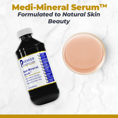 Premier Research Labs Medi-Mineral Serum - Supports Natural Skin Beauty & Facial Clarity* - Infused with Red Marine Algae, Green Tea Extract & Sea Salt - 8 fl oz Premier Research LabsBuy Supplements Australia