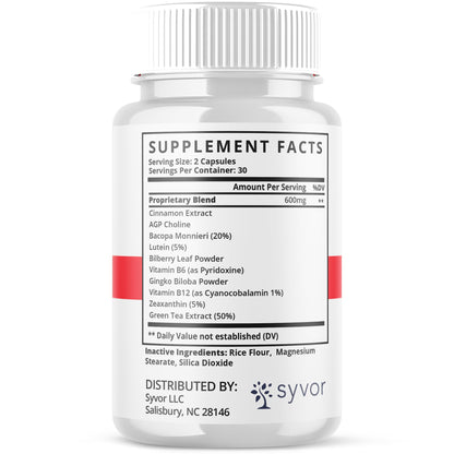 Gluco Advance Capsules, Official Gluco Advance Supplement Pills with All Natural Ingredients, Advanced Formula Supplement with Maximum Strength Premium Vitamins for Women & Men (60 Capsules) SyvorBuy Supplements Australia