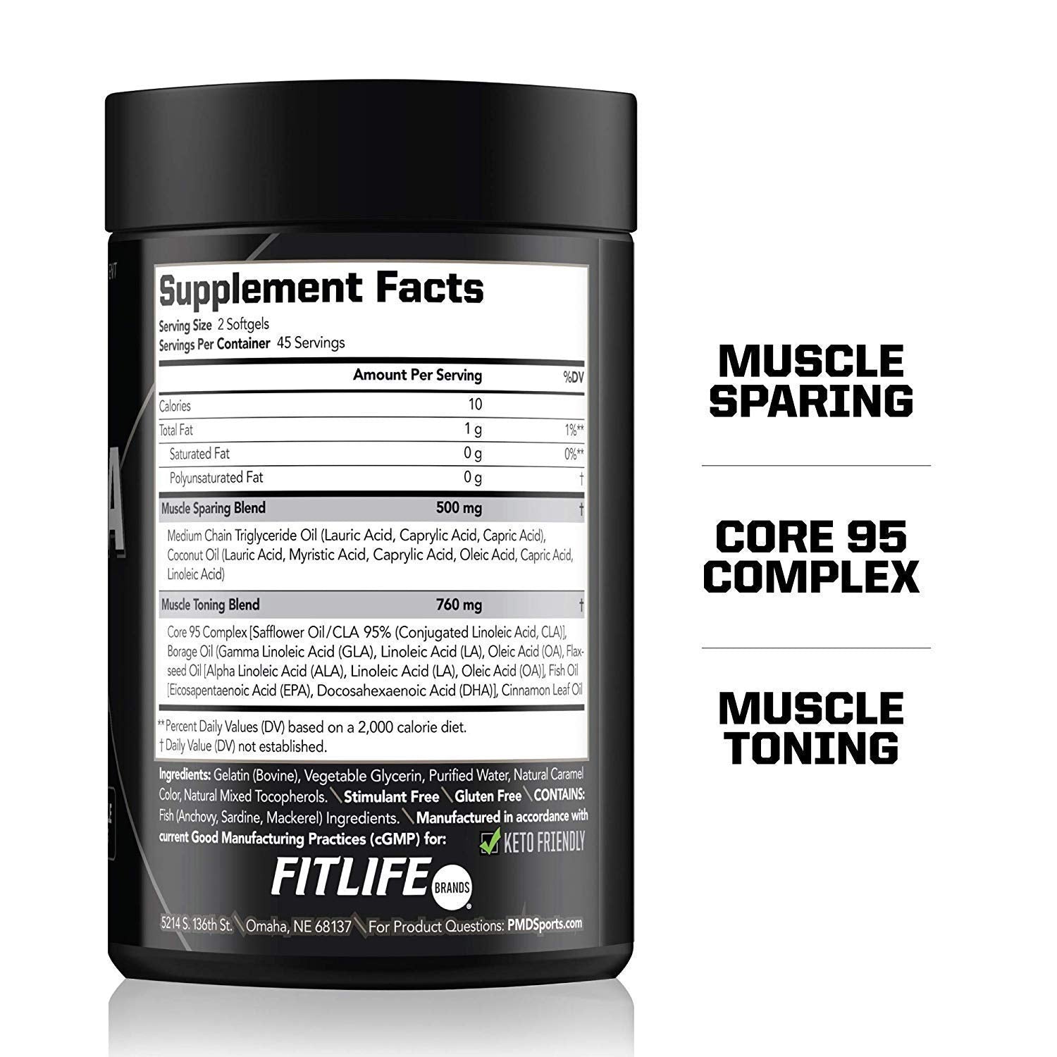PMD Sports Ultra Pump Fuel Insanity - Pre Workout - Cherry Bombsicle (30 Servings) Sports Omega Cuts Elite Thermogenic Fat Burner (90 Softgels)