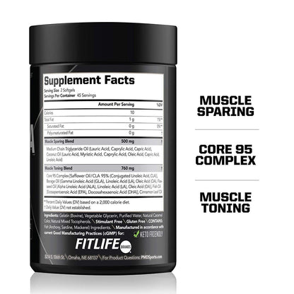 PMD Sports Ultra Pump Fuel Insanity - Pre Workout - Cherry Bombsicle (30 Servings) Sports Omega Cuts Elite Thermogenic Fat Burner (90 Softgels)