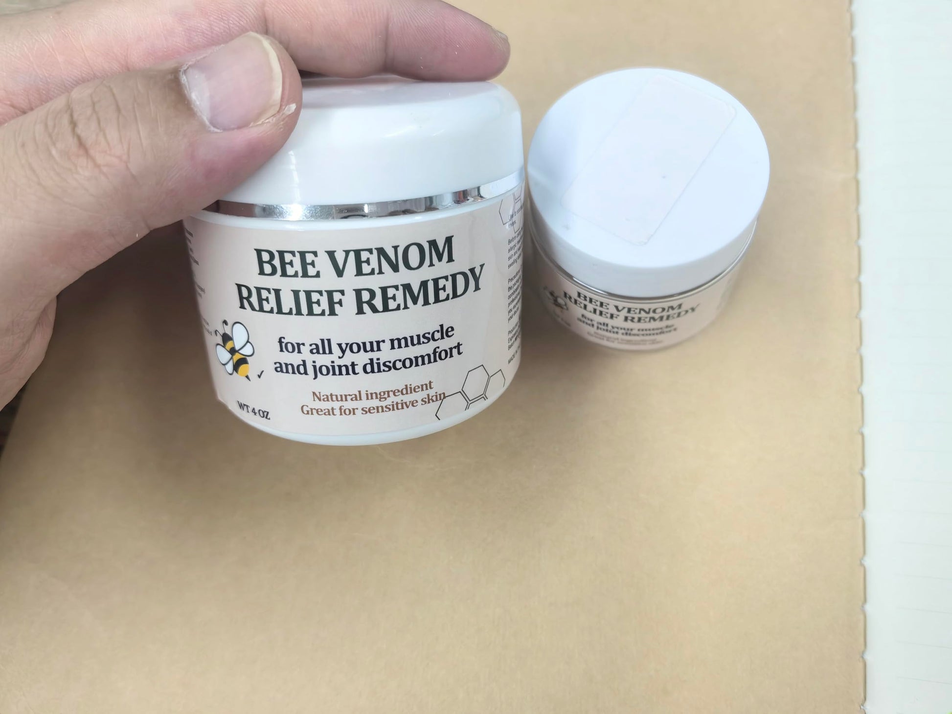 KOKOMAANE Bee Venom Muscle Bone Cream, Fast Acting, for Back, Neck, Hand, Foot, Knee, Muscle, Shoulder, Topical, Wrist, Elbow, Hip, Nerve, Plantar, Ankle, Foot discomfort, Vitamin B6 KOKOMAANEBuy Supplements Australia