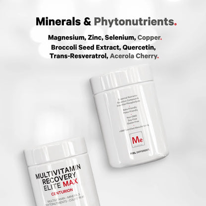 Codeage Multivitamin Recovery Elite Max Supplement - Vitamins A, C, D, E, B-Complex, Essential Minerals, Antioxidants, Colostrum Codeage