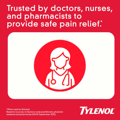 Tylenol Extra Strength Acetaminophen 500 mg Caplets, Fast, Strong Pain Relief, Fever Reducer, Pills for Headache, Backache, Toothache, Minor Arthritis & Menstrual Cramps, Value Size, 225 Count TylenolBuy Supplements Australia