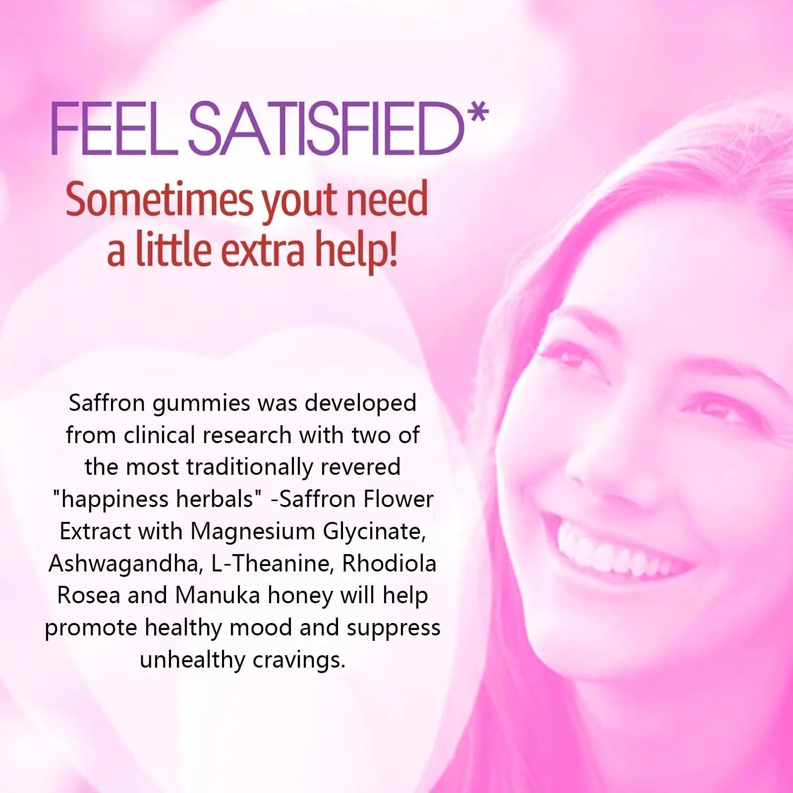 Saffron Supplements Gummies 100mg - 100% Pure Saffron Extract with Magnesium Glycinate, L-Theanine, Turmeric, Ashwagandha NEVISSBuy Supplements Australia