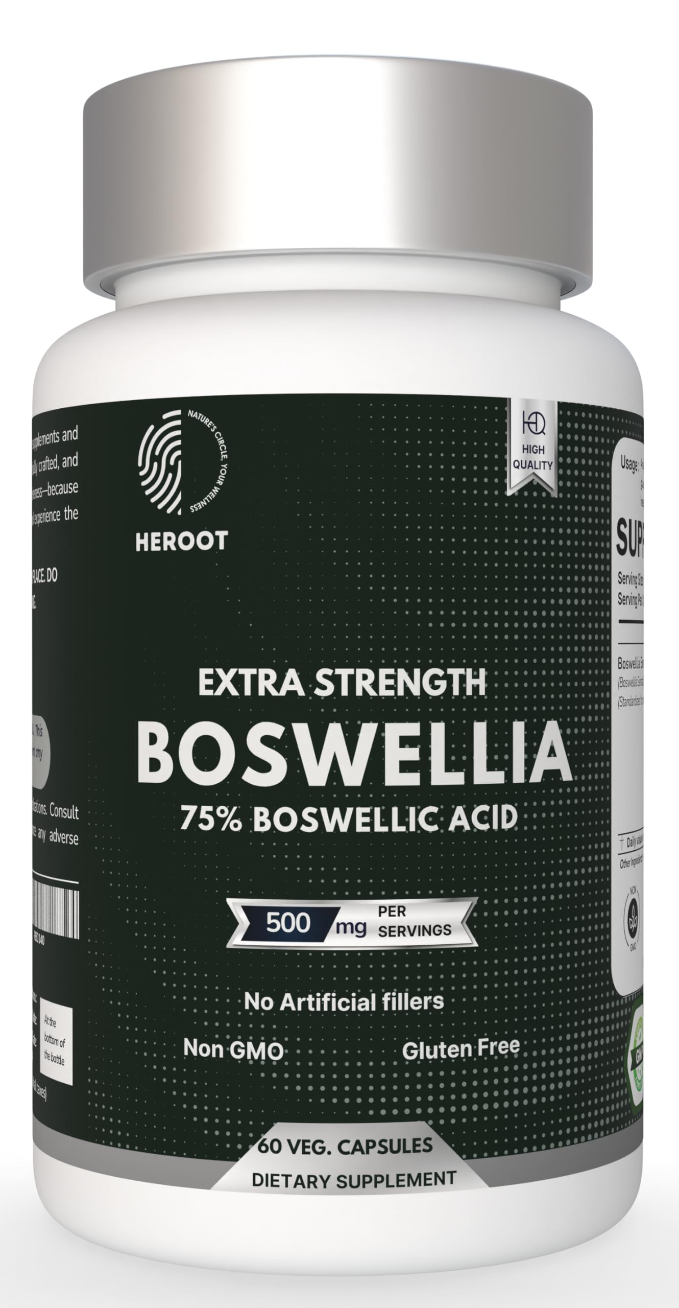 Heroot Boost Joint Mobility with 75% Extra Strength Boswellia Serrata Extract, 120 Capsules HerootBuy Supplements Australia