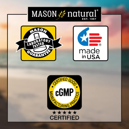MASON NATURAL Garcinia Cambogia 500 mg HCA with Calcium and Chromium MASON NATURALBuy Supplements Australia