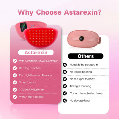 Red Light Therapy Belt Pad: Near Infrared Lamp Pain Relief 156 LEDs Wrap Body Heating Pads AstarexinBuy Supplements Australia