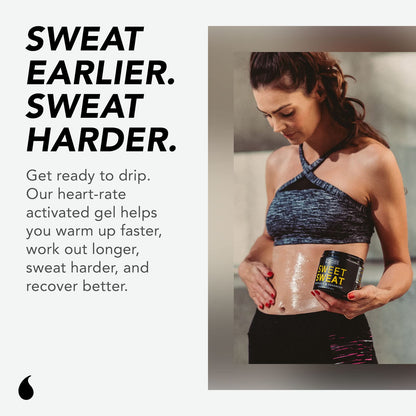 Sweet Sweat 'Workout Enhancer' Gel - Maximize Your Exercise & Sweat Faster - 13.5oz Sports ResearchBuy Supplements Australia