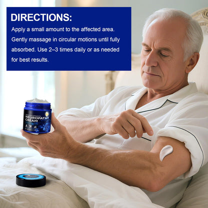Neuropathy Cream Extra Strength 120g, Neuropathy Nerve Pain Relief Cream Contains Arnica, Vitamin B6 & Lavender, Deep Soothing & Moisturizing Aus HealthcareBuy Supplements Australia