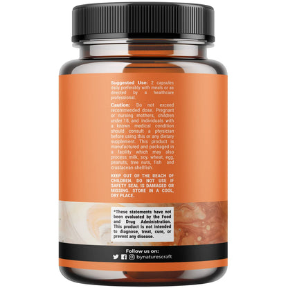 Herbal Thyroid Support Complex - Iodine Thyroid Supplement with L Tyrosine Bladderwrack Natures CraftBuy Supplements Australia