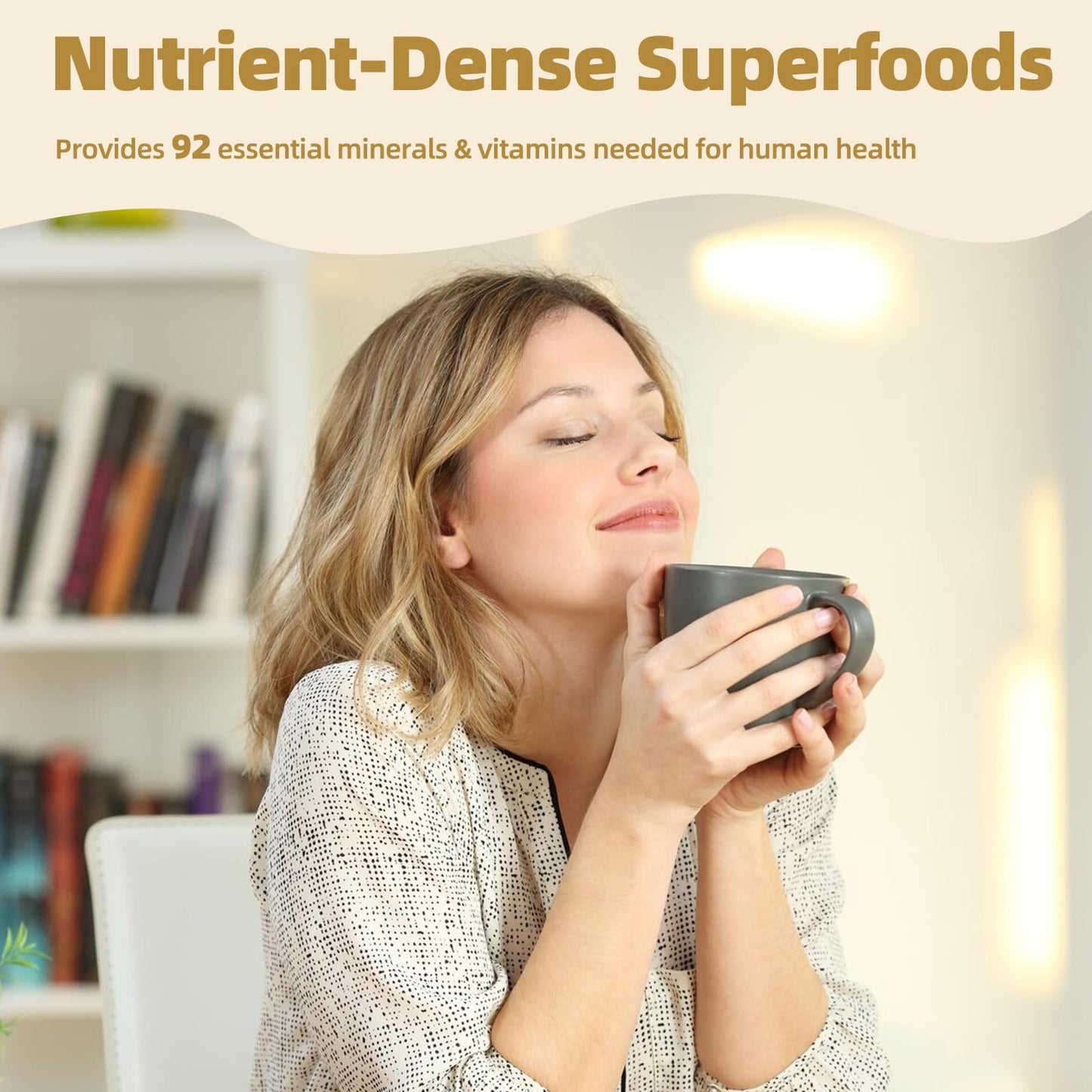 Sea Moss Gel - 18.5 oz Irish Seamoss Gel with Black Seed Oil and Ashwagandha, 16 in 1 Vegan Superfood Rich in Vitamins & Minerals, Raw Wildcrafted Seamoss for Immune & Digestion Support, Original SumDIPBuy Supplements Australia