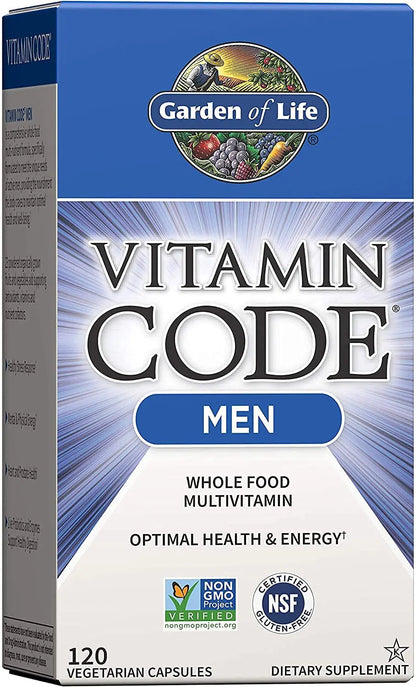 Garden of Life Men's Whole Food Multivitamin 120 Count and Kids Organic Fruit Gummy Vitamins 120 Count Garden of LifeBuy Supplements Australia