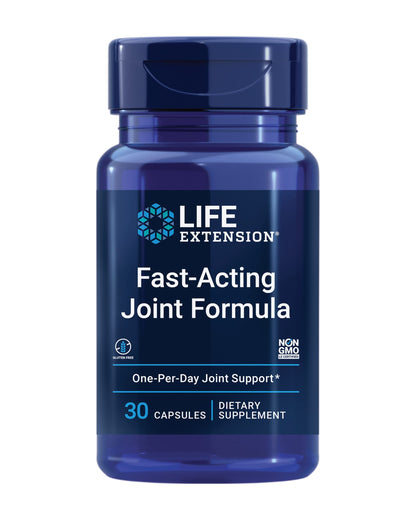 Life Extension Fast-Acting Joint Formula, Keratin, Korean Angelica, hyaluronic Acid, Joint discomfort Relief, Non-GMO, Gluten-Free, 30 Capsules Life ExtensionBuy Supplements Australia