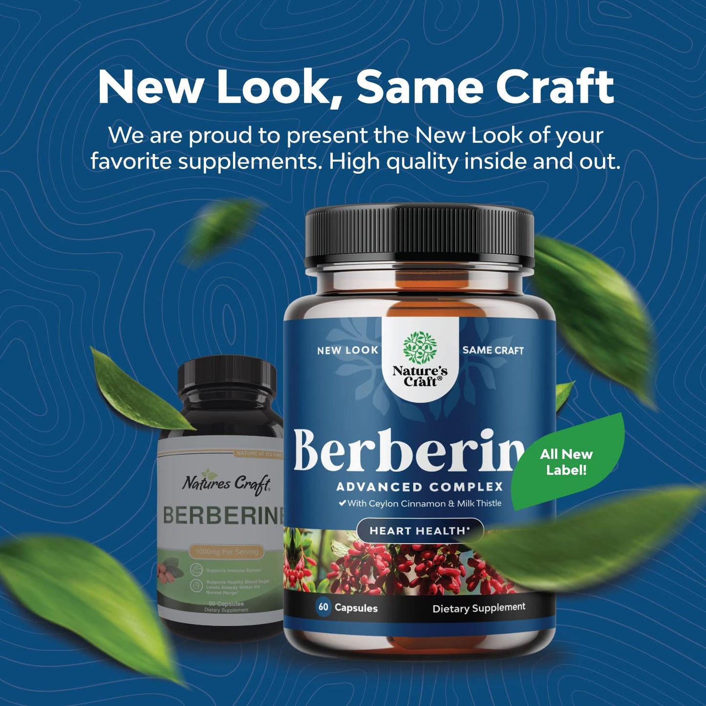 Balancing Berberine Plus 1200mg Per Serving Complex - Antioxidant Berberine with Ceylon Natures CraftBuy Supplements Australia