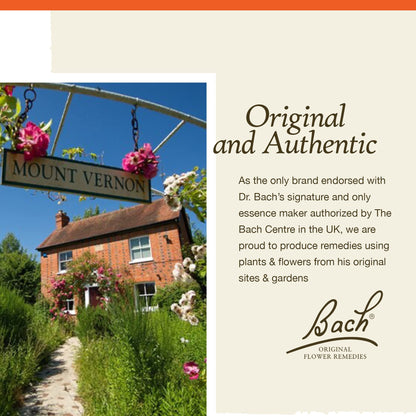 Bach Original Flower Remedies, Mimulus for Facing Fears (Non-Alcohol Formula), Natural Homeopathic BachBuy Supplements Australia
