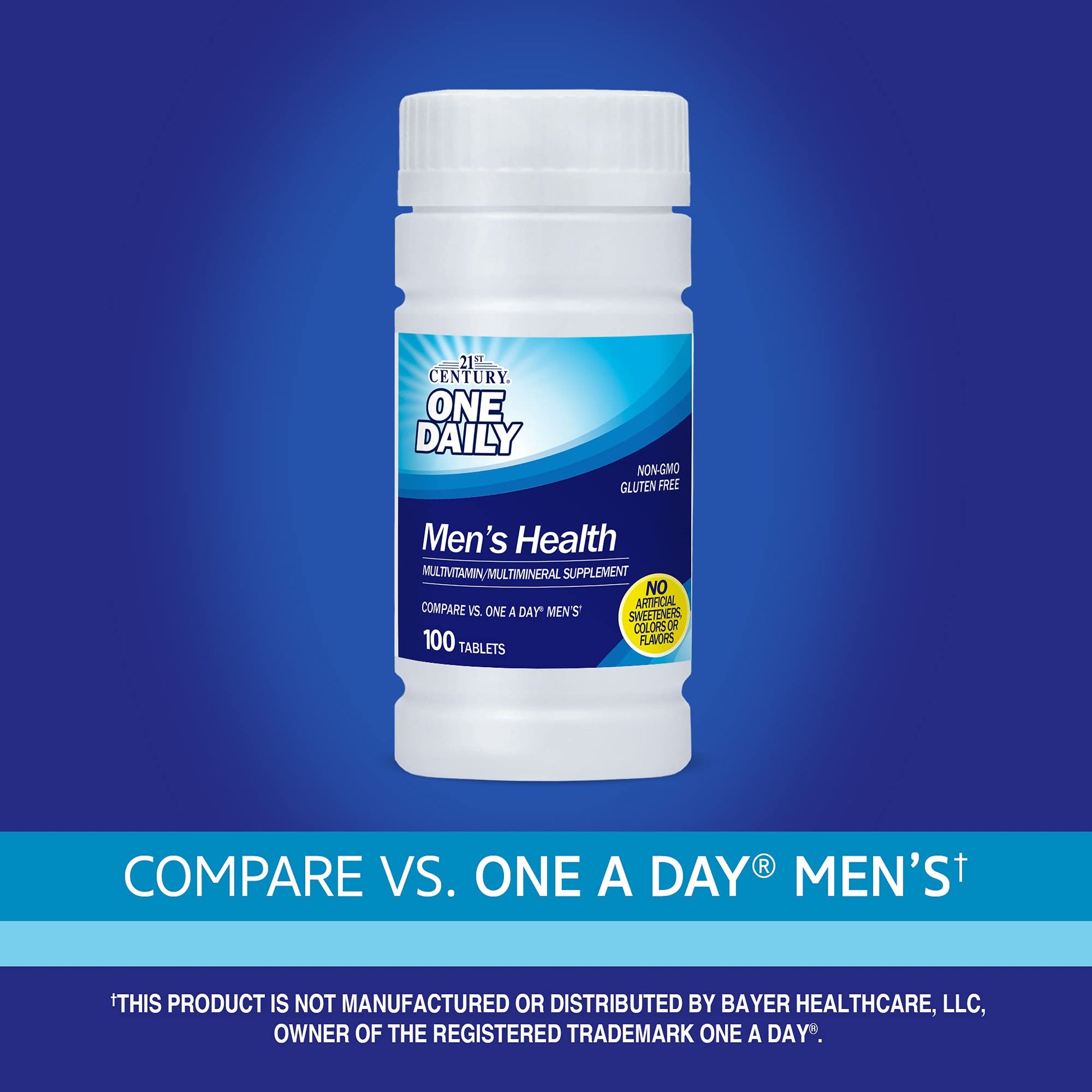 21st Century One Daily Men's Health Tablets, 100 Count 21st CenturyBuy Supplements Australia