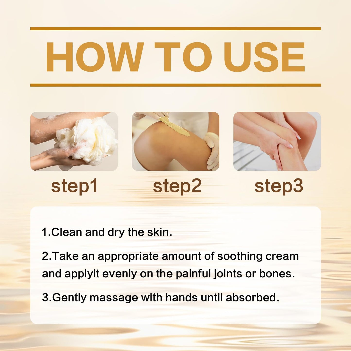 2 Pcs Botulinum Bee Venom Bone Healing Cream,Throughout Release Joint Activities Muscle Relief Massage Gel. Aus HealthcareBuy Supplements Australia