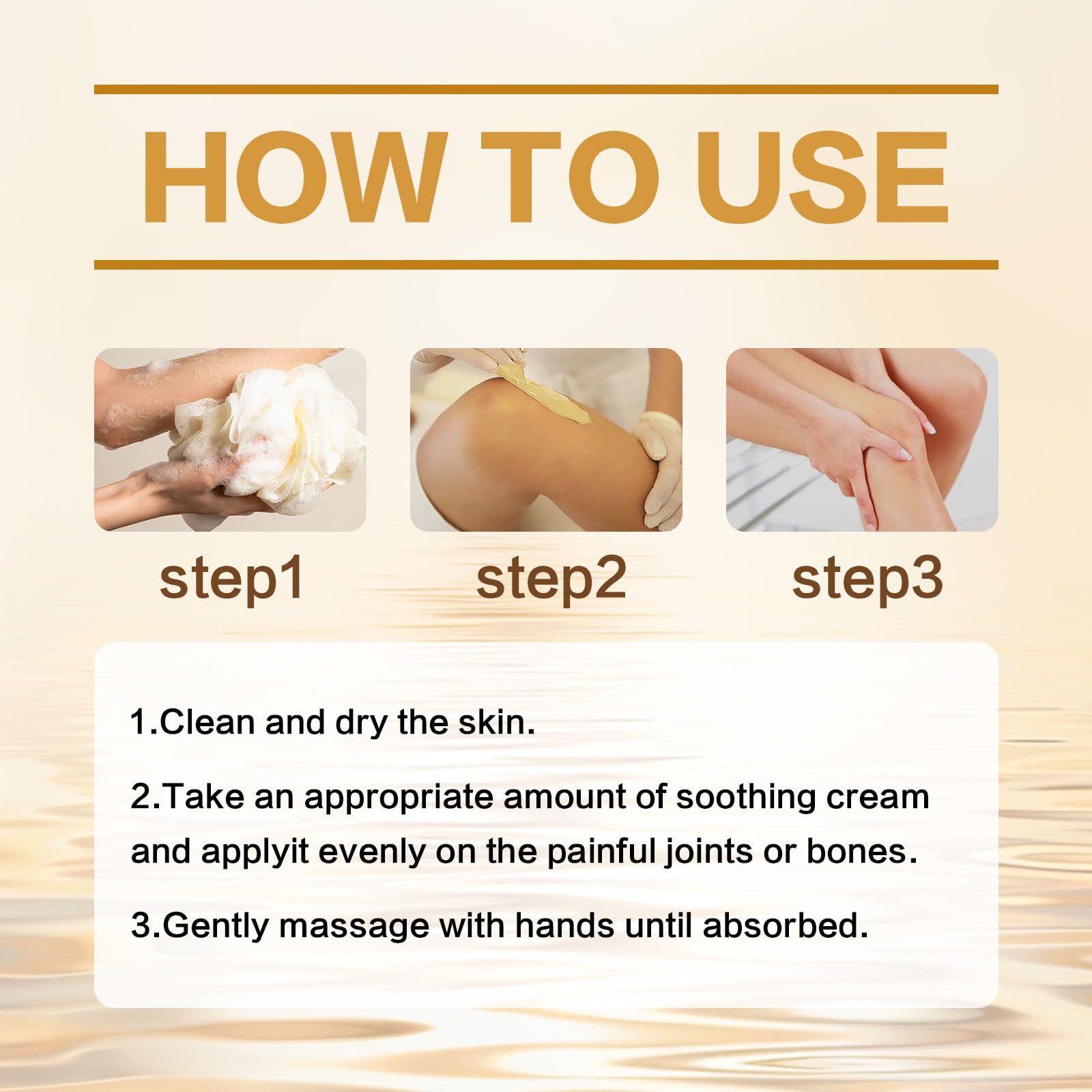 2 Pcs Botulinum Bee Venom Bone Healing Cream,Throughout Release Joint Activities Muscle Relief Massage Gel. Aus HealthcareBuy Supplements Australia